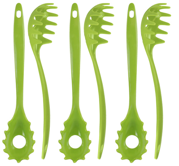 Reston Lloyd Melamine Spaghetti Fork Lime