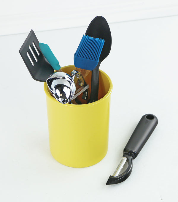 Reston Lloyd Mini Plastic Utensil Holder Lemon