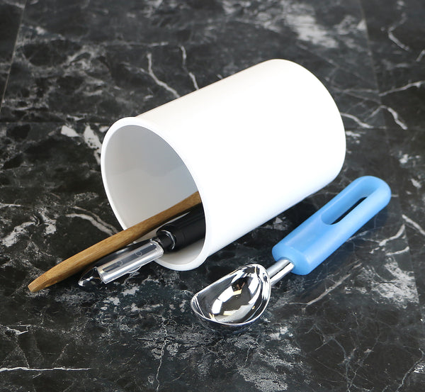Reston Lloyd Mini Plastic Utensil Holder White