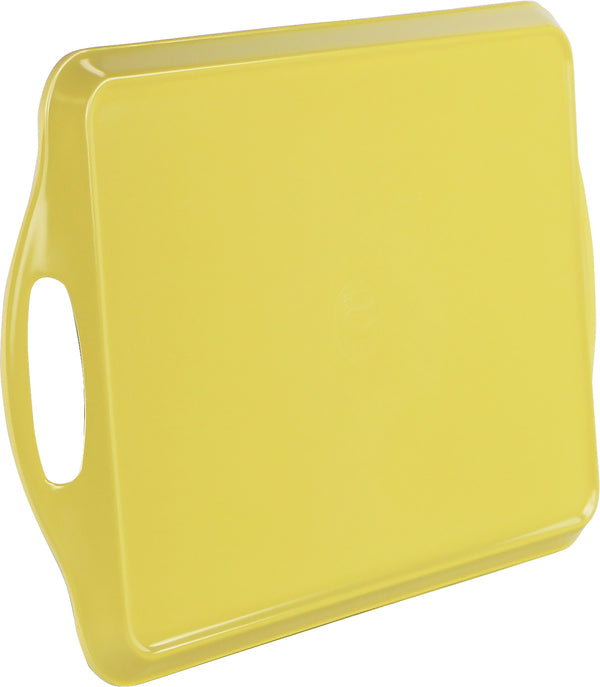 Reston Lloyd Reston Lloyd Multi-Purpose 18" Rectangle Melamine Plastic Handled Tray Lemon