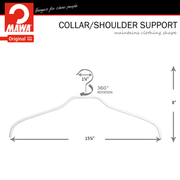 Reston Lloyd Silhouette 41-F Hanger White