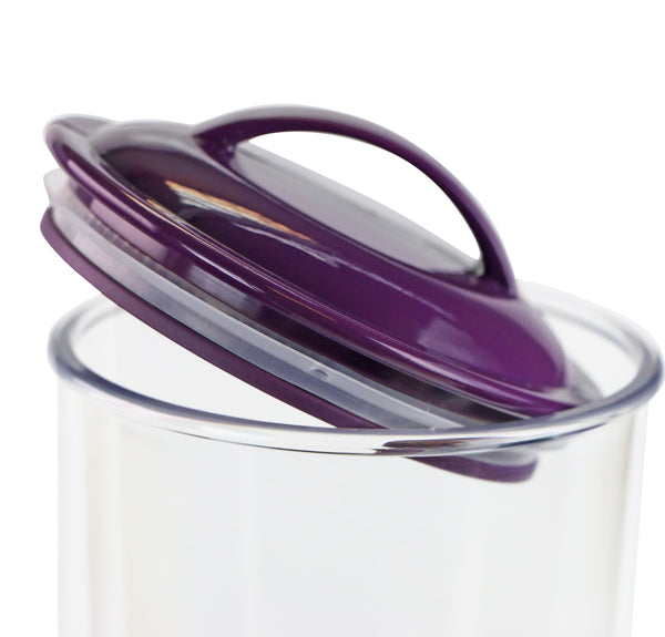 Reston Lloyd Reston Lloyd Spaghetti/Pasta Acrylic Canister With Air Tight Lid - Plum