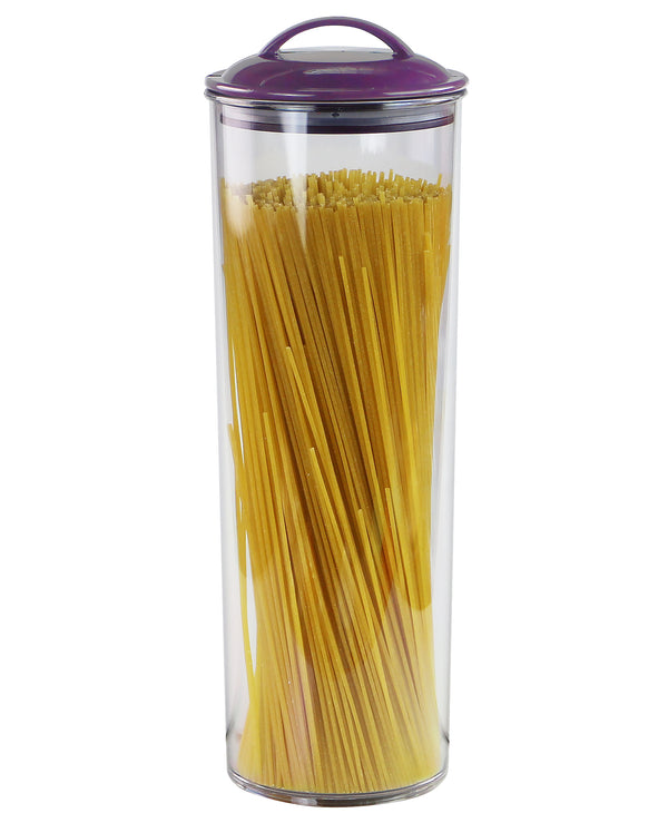 reston lloyd Reston Lloyd Spaghetti/Pasta Acrylic Canister with Air Tight Lid - Plum