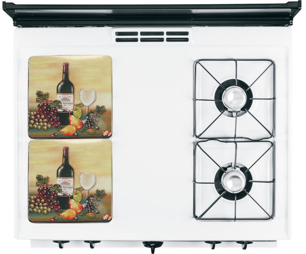 Reston Lloyd Square Tin Burner Cover Wine & Vine