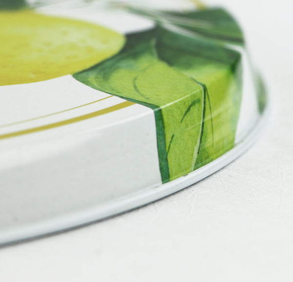 Reston Lloyd Tin Burner Cover Set Fresh Lemons