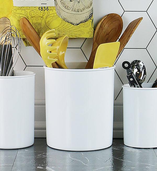 Reston Lloyd X-Large Plastic Utensil Holder White