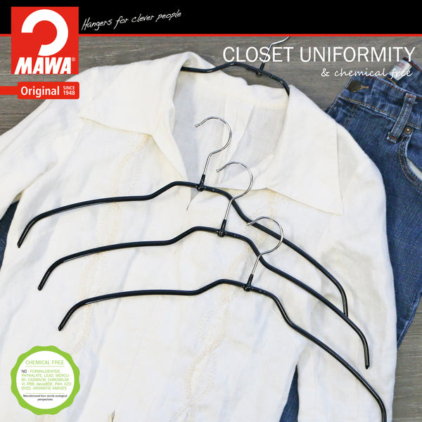 Reston Lloyd Silhouette Ultra Thin 42-FT Hanger Black