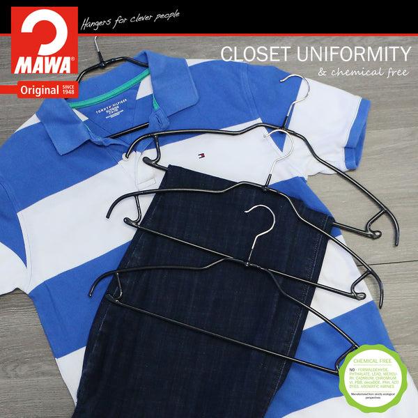 Reston Lloyd Silhouette Ultra Thin 42-FTU Pant Bar/Skirt Hook Hanger Black