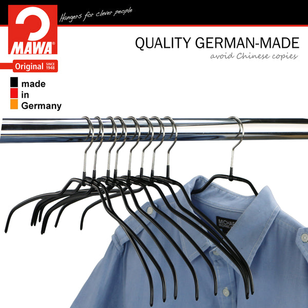 Reston Lloyd Silhouette Ultra Thin Narrow 36-FT Hanger Black