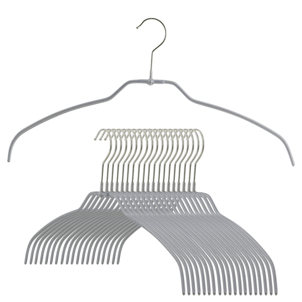 reston lloyd Silhouette Ultra Thin Narrow 36-FT Hanger Silver