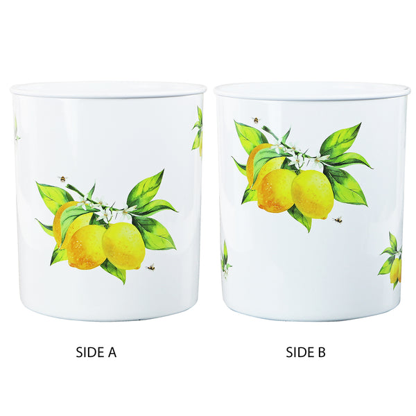 Reston Lloyd X-Large Plastic Utensil Holder Fresh Lemon