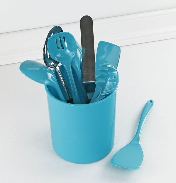 Reston Lloyd X-Large Plastic Utensil Holder Turquoise