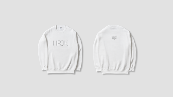 Retaw Crewneck Sweatshirt HRJK / WHITE