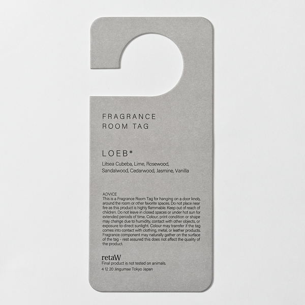 retaw room tag LOEB*