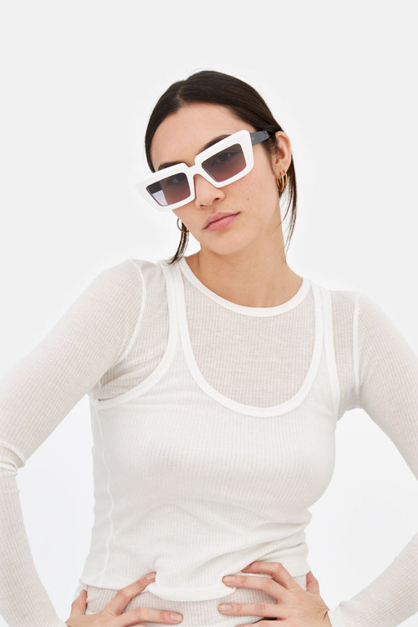 Retro Superfuture Coccodrillo White