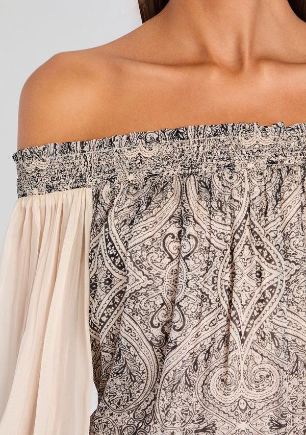 Retrofête Chavi Off The Shoulder Top Hemant & Nandita