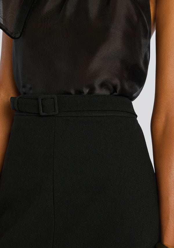 Retrofête Jane A-Line Mini Skirt With Belt Sans Faff