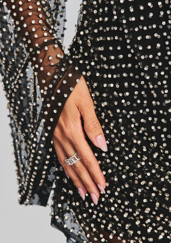 Retrofête Opal Crystal Embellished Dress Retrofête X May Mashiah