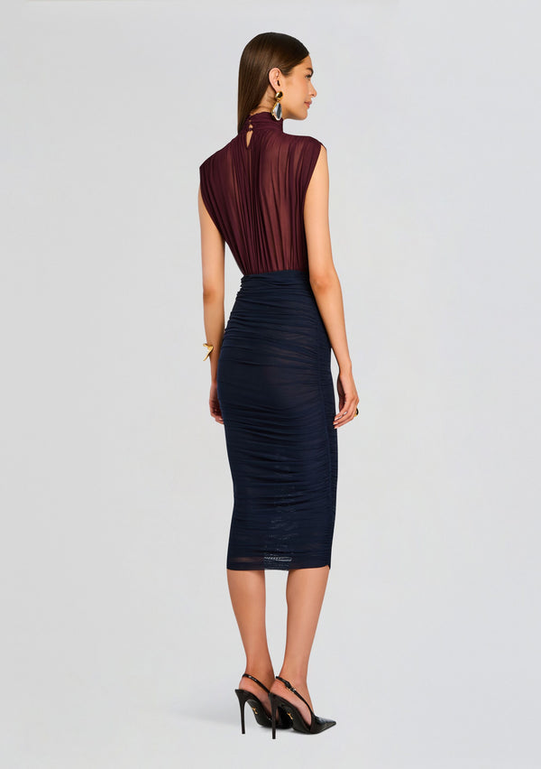 retrofête Ada Midi Skirt SEROYA