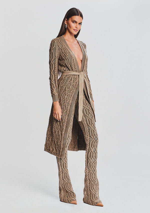 Retrofête Adaline Cable Knit Cardigan SEROYA