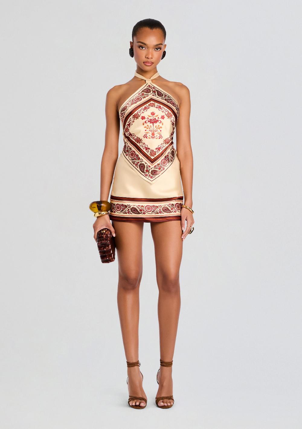 retrofête Adelaide Silk Dress retrofête