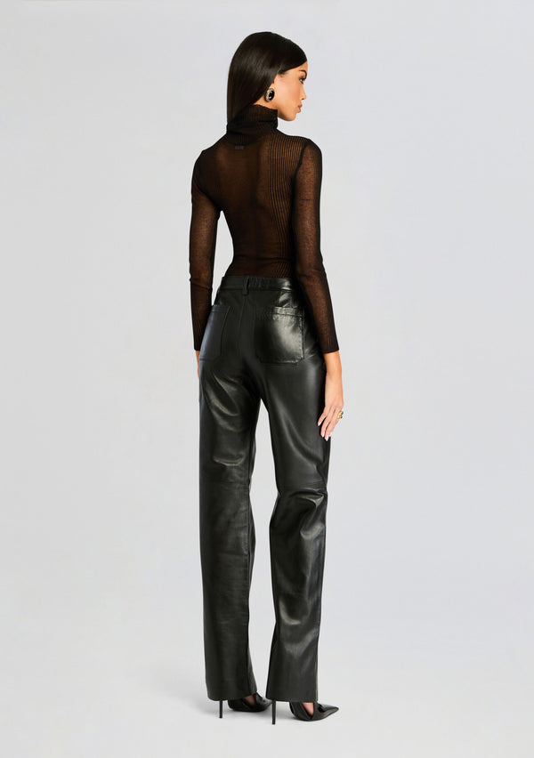 Retrofête Adelina Leather Pant Retrofête