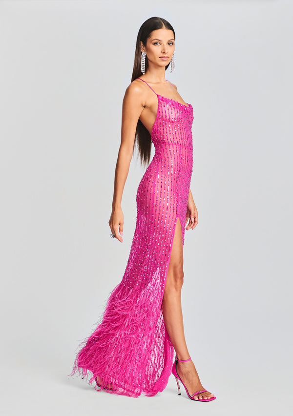 Retrofête Alessandra Embellished Dress Retrofête