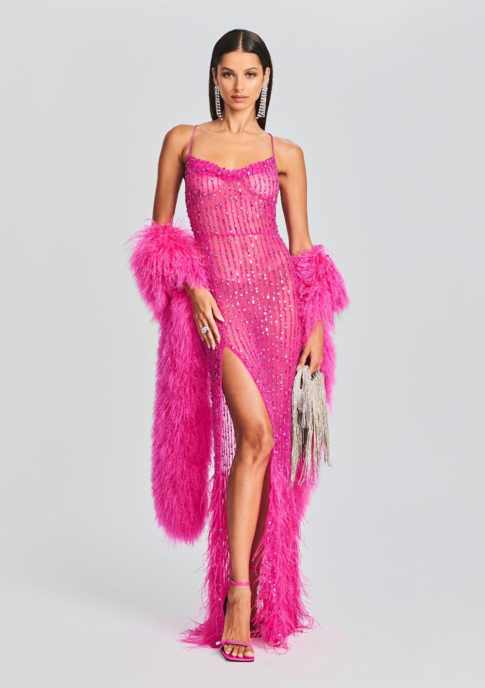 retrofête Alessandra Embellished Dress retrofête