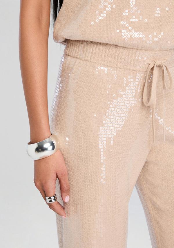 Retrofête Allie Sequin Knit Jumpsuit Retrofête