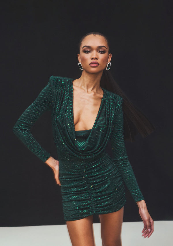 Retrofête Alpine Embellished Dress Retrofête