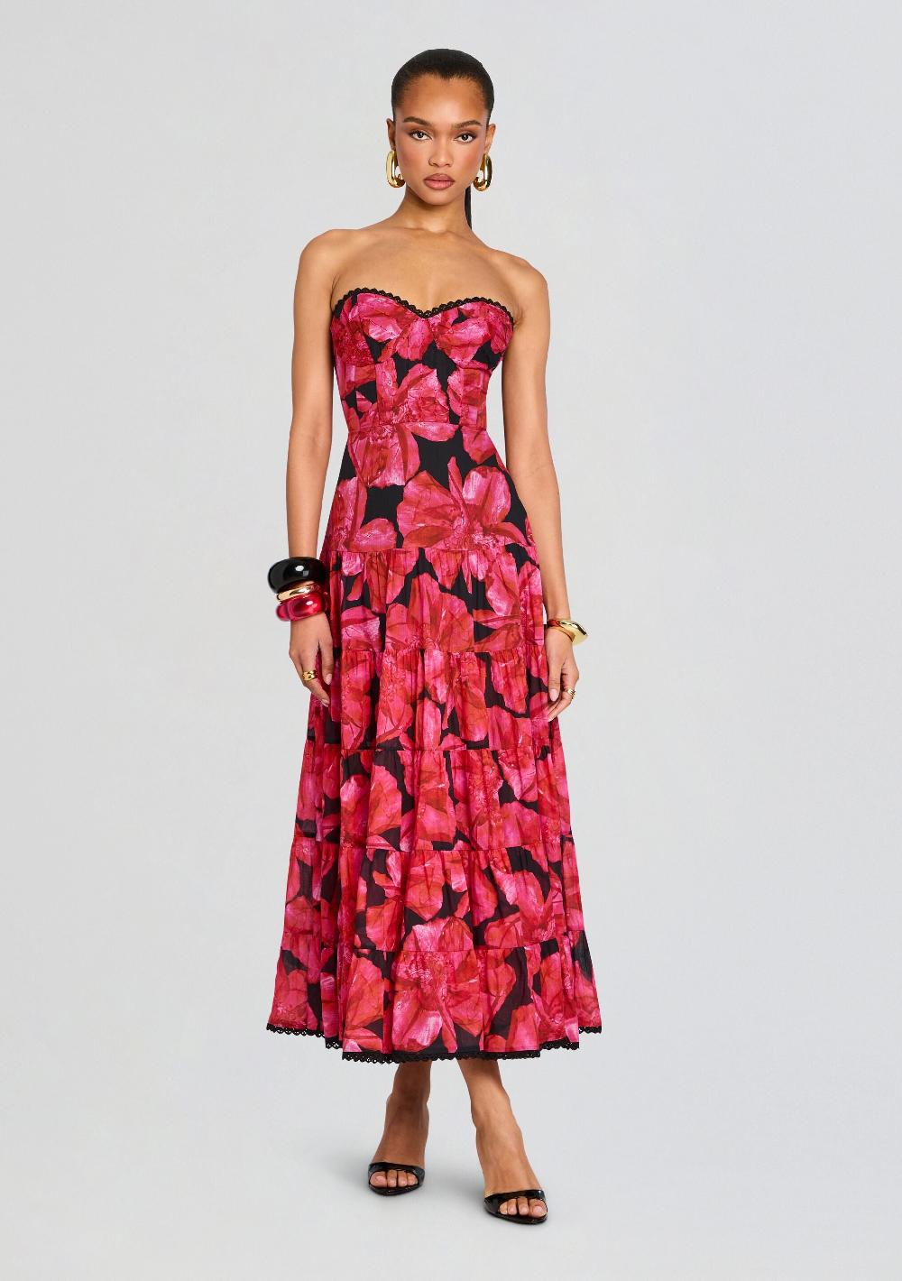 retrofête Ambar Long Dress Charo Ruiz