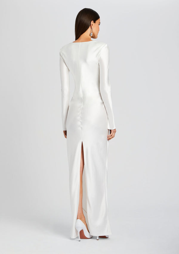 Retrofête Anna Cowl Evening Dress Sans Faff