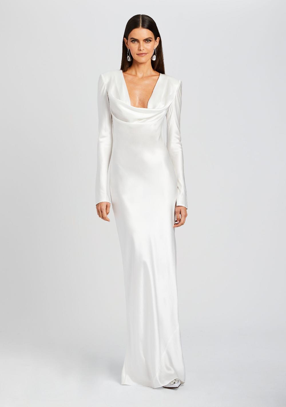 retrofête Anna Cowl Evening Dress Sans Faff