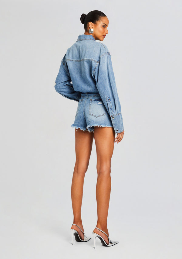Retrofête Annie Denim Romper Retrofête