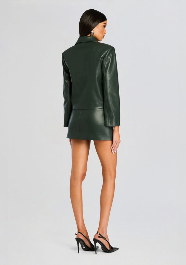 Retrofête Asha Faux Leather Jacket SEROYA