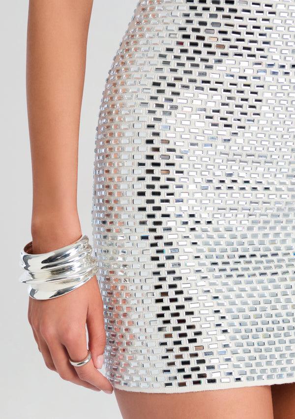 Retrofête Avanyah Embellished Knit Dress Retrofête