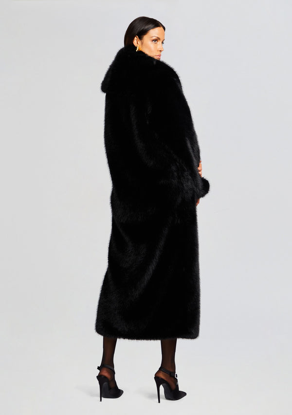 Retrofête Averie Faux Fur Coat Retrofête