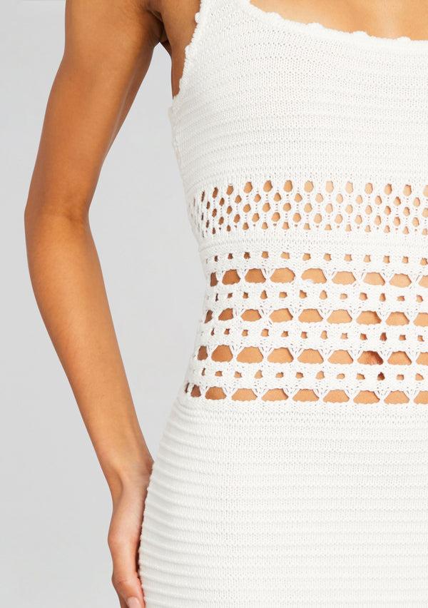 Retrofête Avril Knit Crochet Dress Retrofête