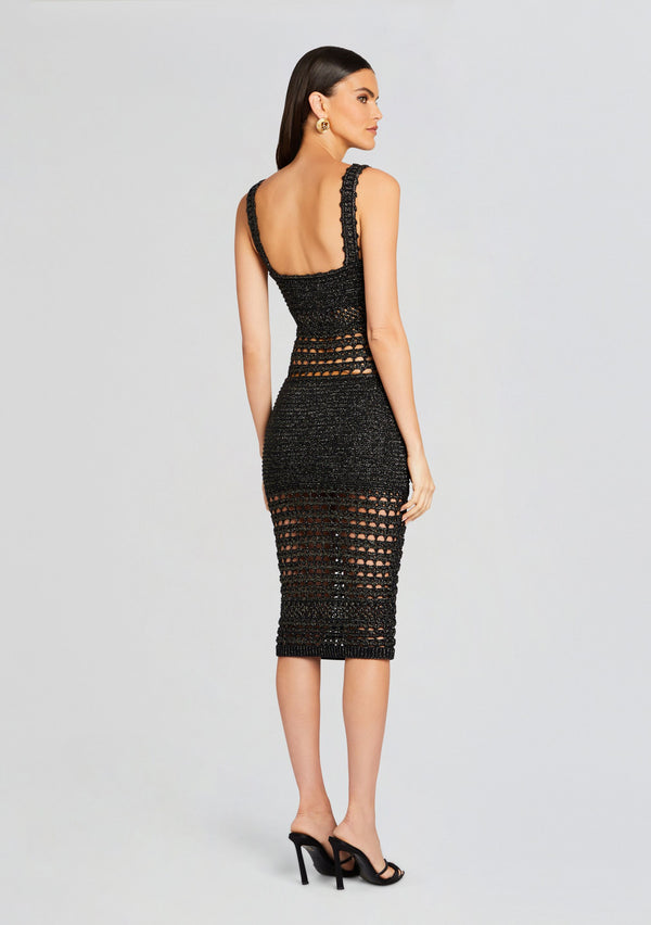 Retrofête Avril Knit Crochet Dress Retrofête