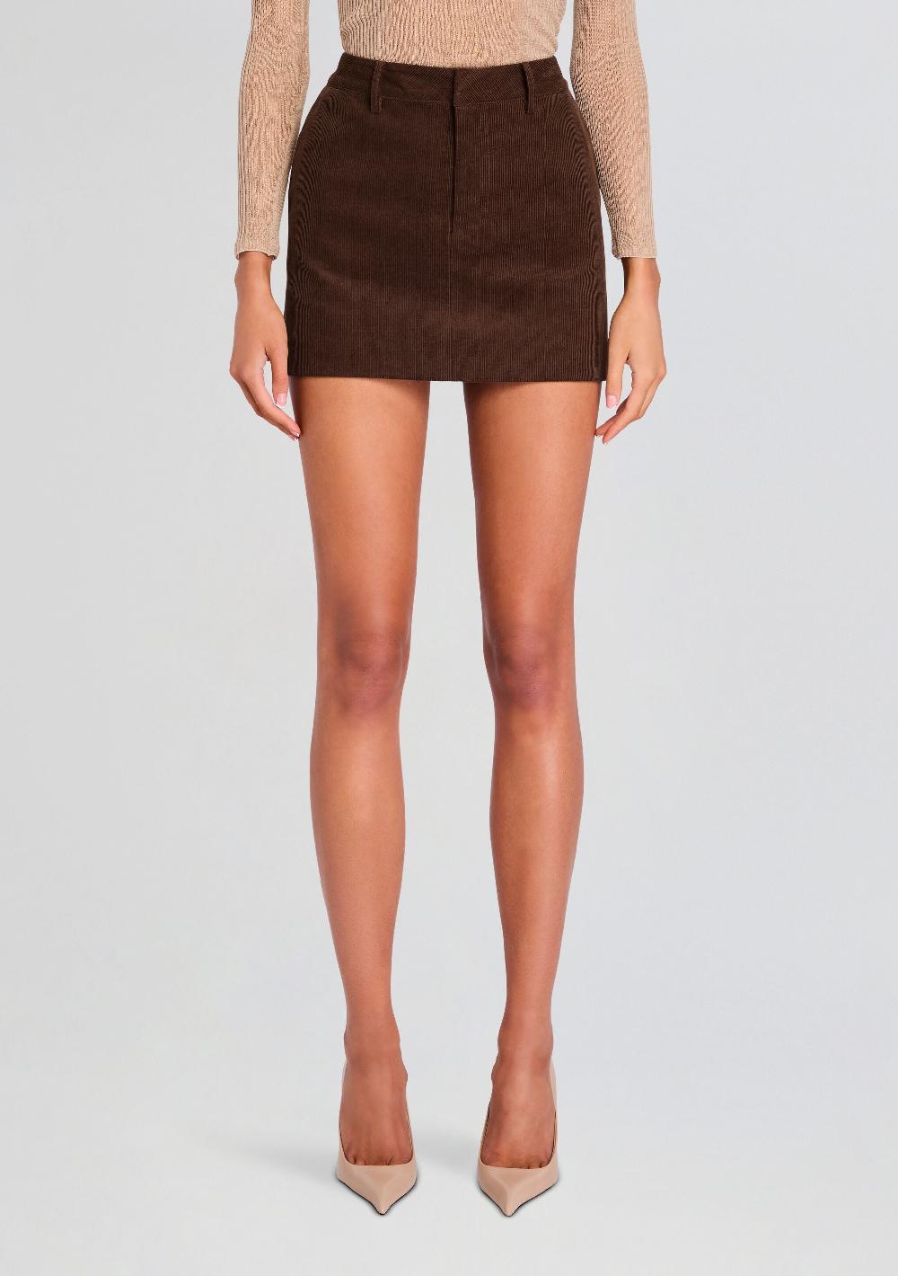 retrofête Azalea Corduroy Mini Skirt SEROYA