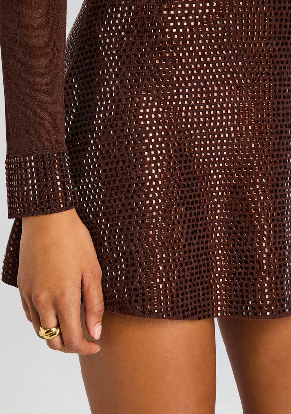 Retrofête Bastet Embellished Dress Retrofête