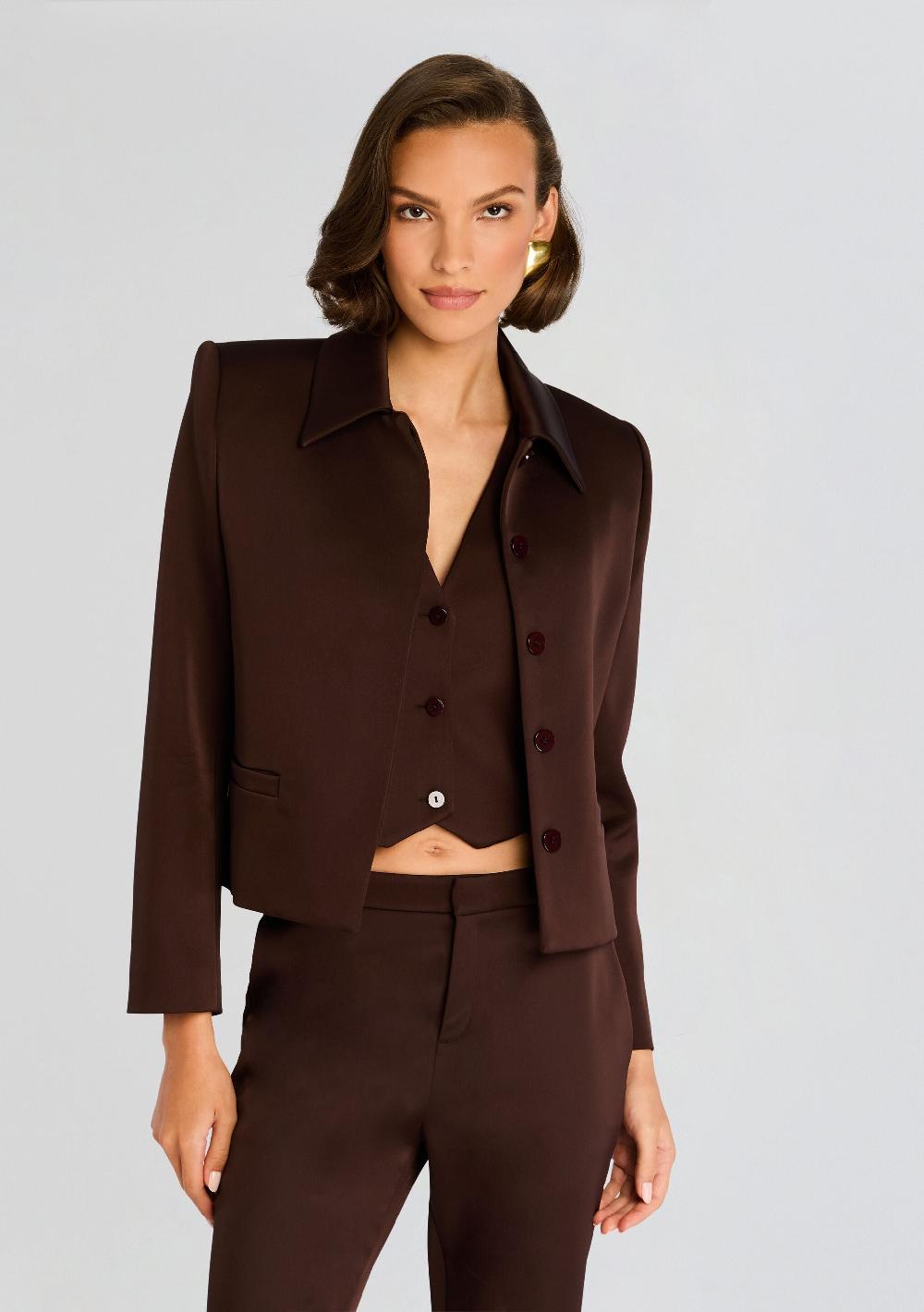 retrofête Bex Satin Jacket SEROYA