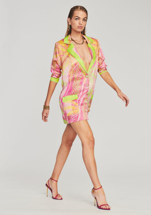 Retrofête Blake Silk Blazer Retrofête