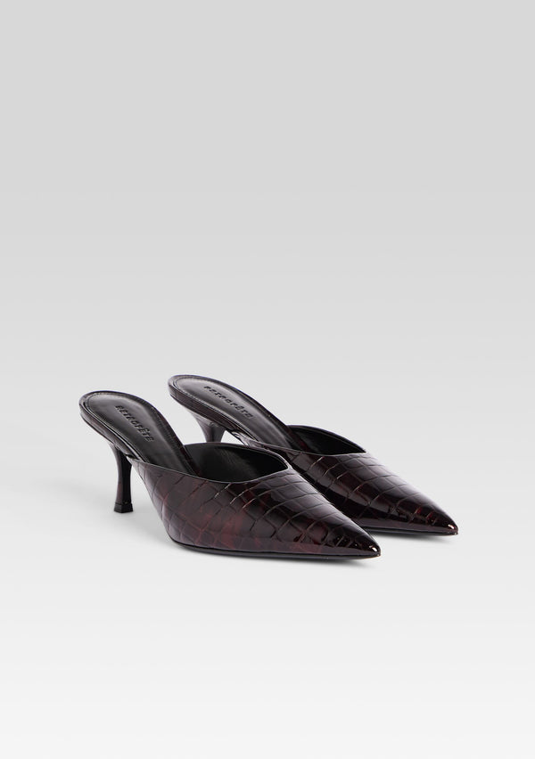 Retrofête Bonnie Leather Mule Retrofête