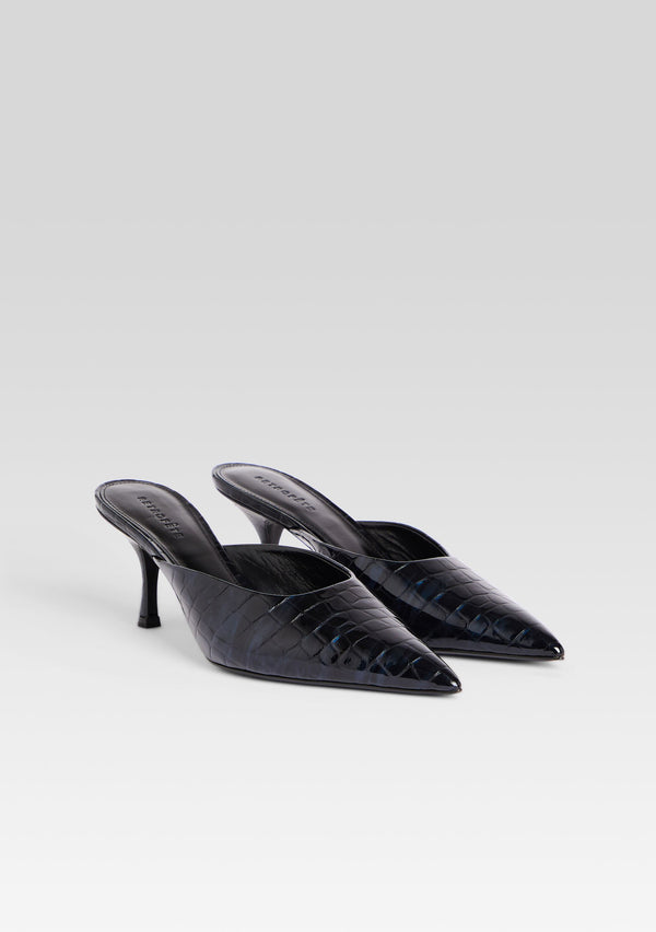 Retrofête Bonnie Leather Mule Retrofête