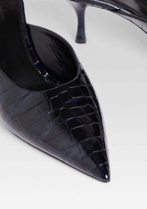 Retrofête Bonnie Leather Mule Retrofête