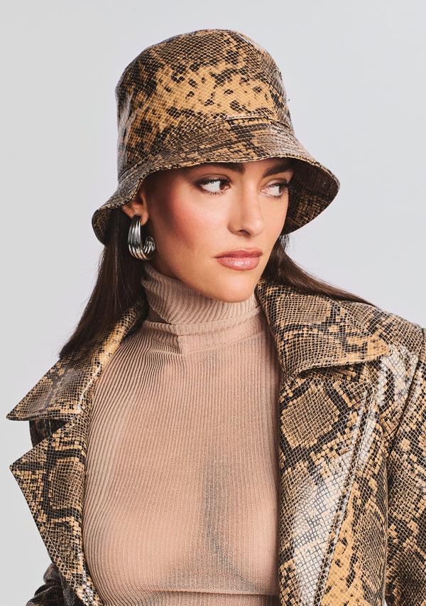 Retrofête Brae Leather Hat Retrofête