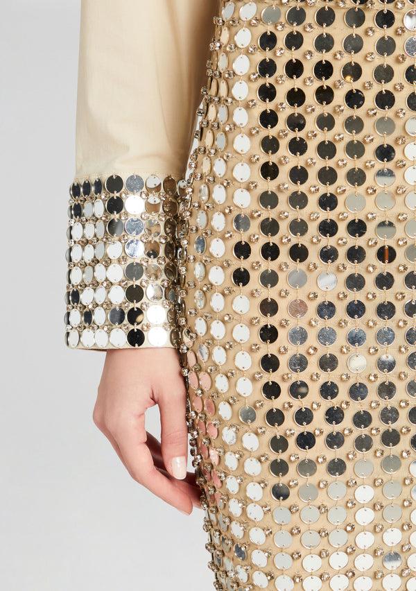 Retrofête Brelan Embellished Skirt Retrofête