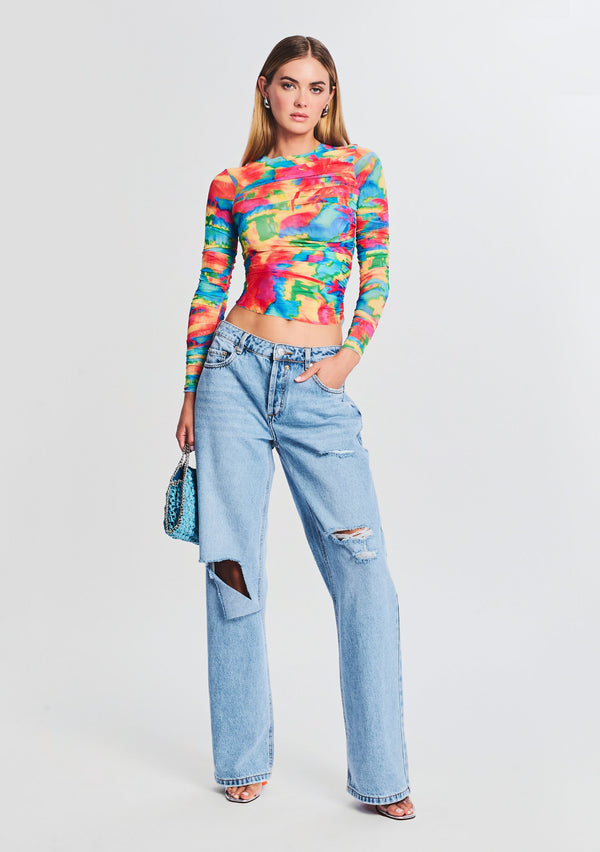 Retrofête Brenna Boyfriend Jean SEROYA