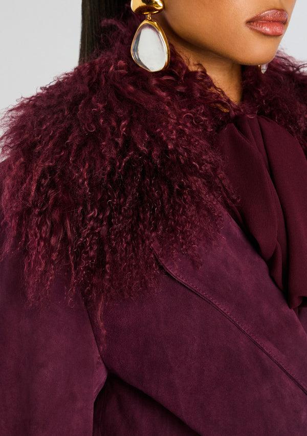 Retrofête Britta Suede Coat Retrofête